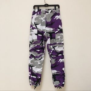 Purple Camo Pants